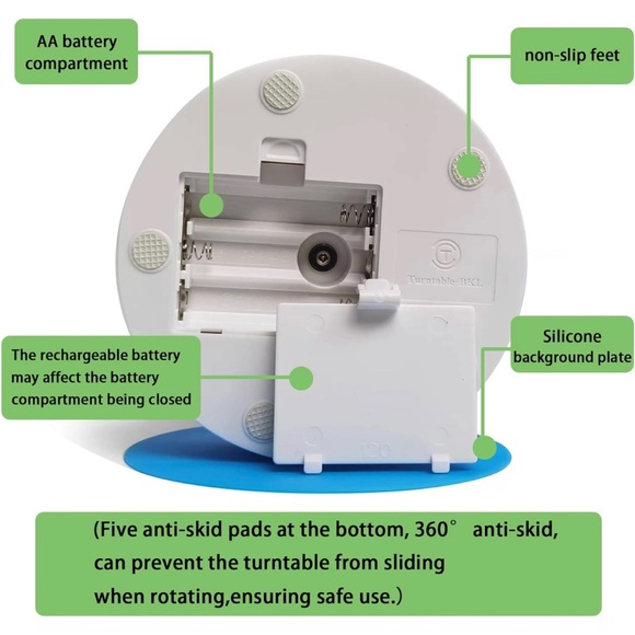 Rotating Turntable Display Stand - Picture 6 of 6